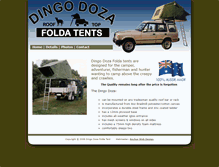 Tablet Screenshot of dingodoza.com.au
